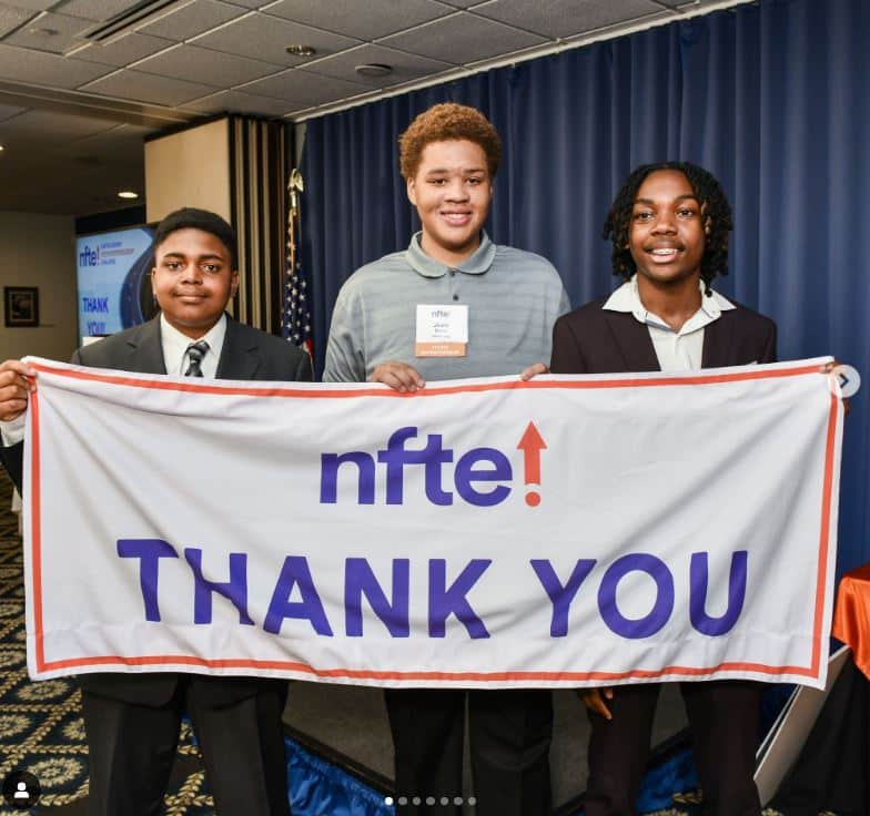 kids from World Series of Innovation (NFTE)