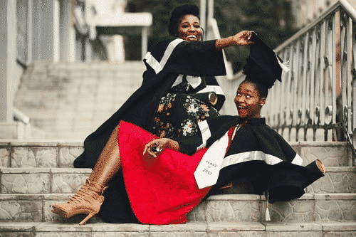 Two women graduates