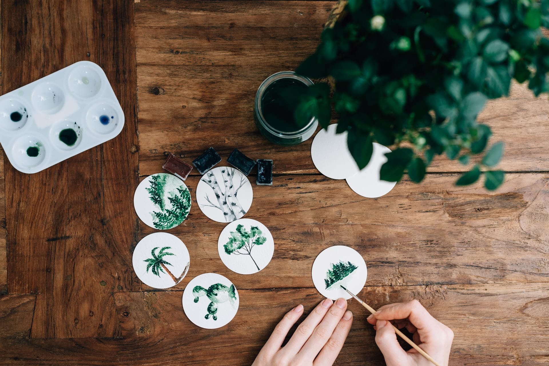 making coasters at home