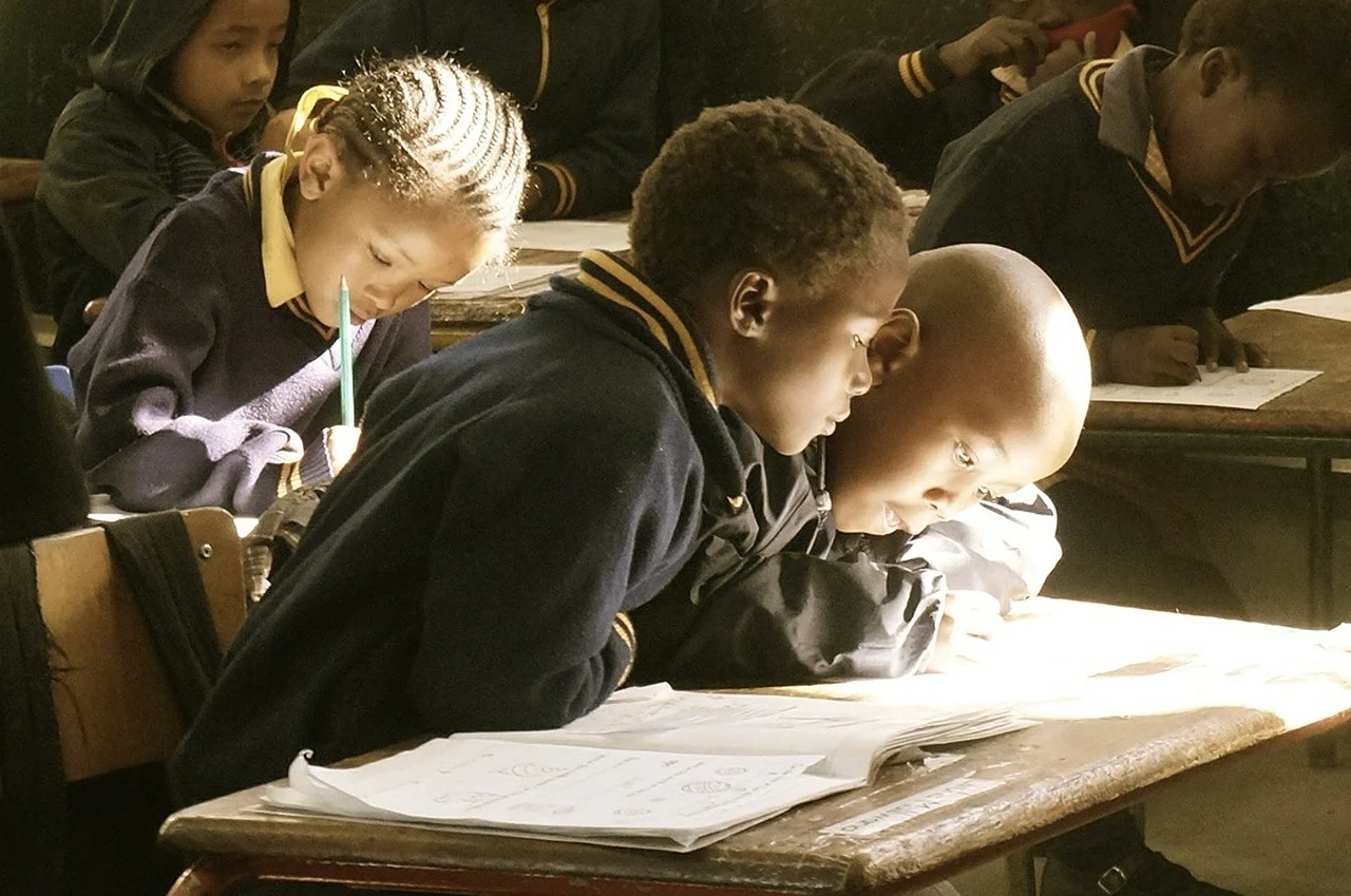  students in classroom