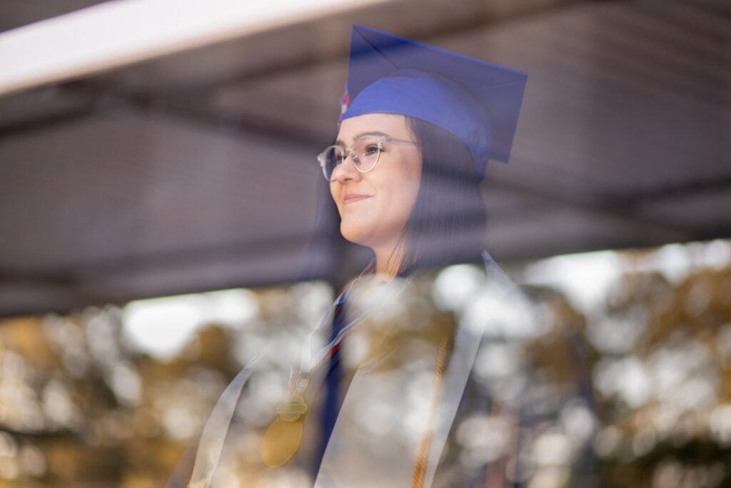 a teen graduating from high school 